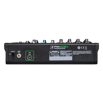 10-канальный микшер с процессором эффектов и usb Mackie ProFX10v3